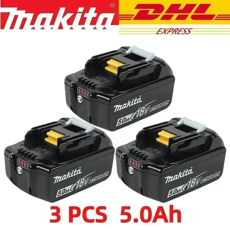 9.0 Ah Makita 18v Battery With Rechargeable Lithium Ion for DDF487 BL1880 BL1860B LXT400 Power Tool Makita 18 v Battery