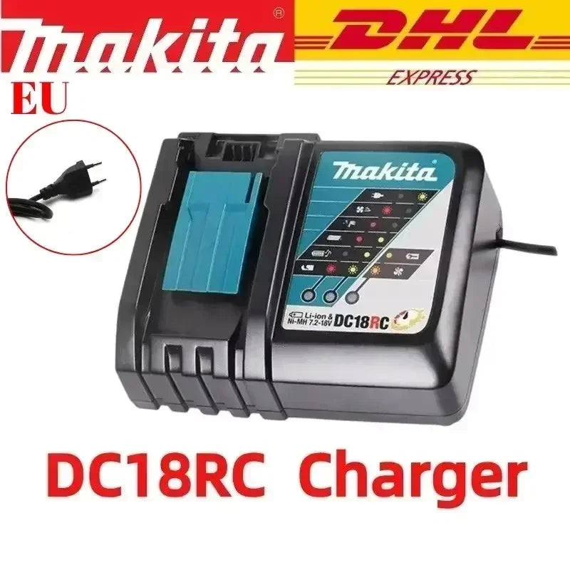 9.0 Ah Makita 18v Battery With Rechargeable Lithium Ion for DDF487 BL1880 BL1860B LXT400 Power Tool Makita 18 v Battery