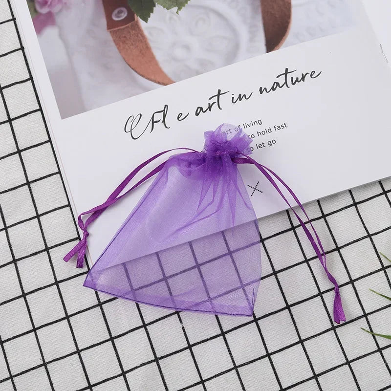 50/100pcs Grape Protection Bag Grow Bag Mesh Fruit Pest Control Products Breathable Gauze Strawberry Seedling Bags Organza