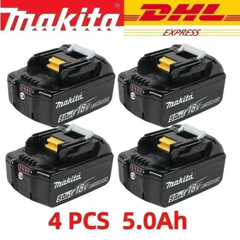 9.0 Ah Makita 18v Battery With Rechargeable Lithium Ion for DDF487 BL1880 BL1860B LXT400 Power Tool Makita 18 v Battery