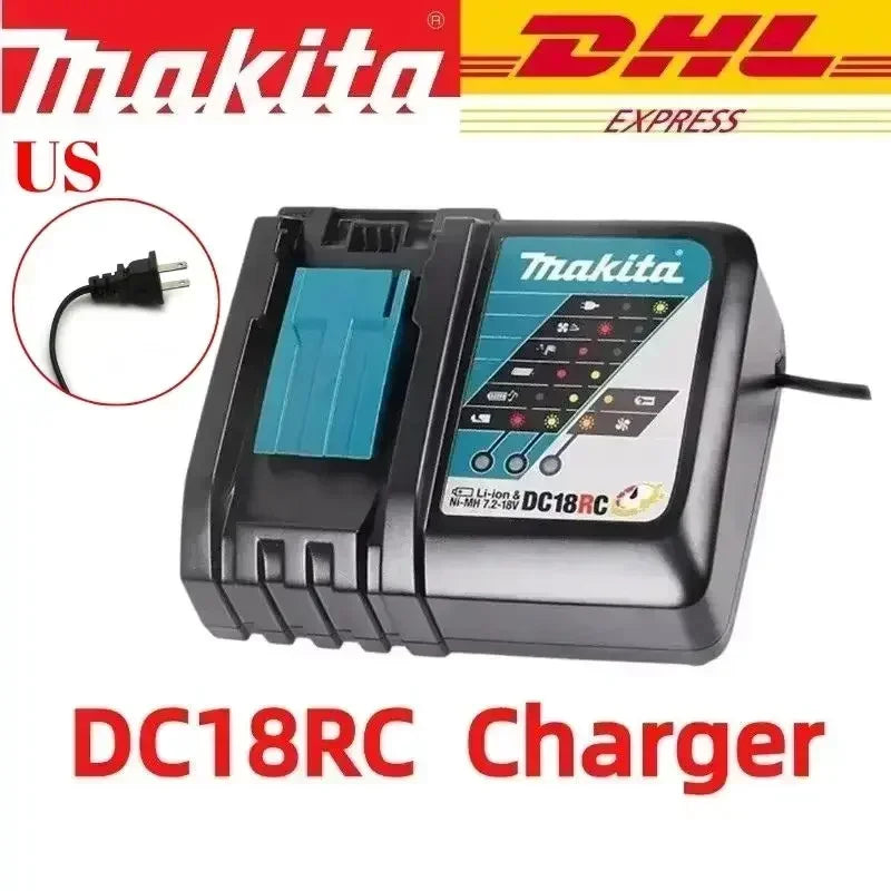 9.0 Ah Makita 18v Battery With Rechargeable Lithium Ion for DDF487 BL1880 BL1860B LXT400 Power Tool Makita 18 v Battery