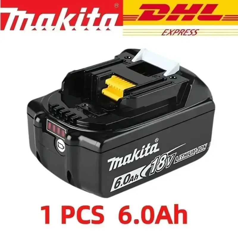 9.0 Ah Makita 18v Battery With Rechargeable Lithium Ion for DDF487 BL1880 BL1860B LXT400 Power Tool Makita 18 v Battery